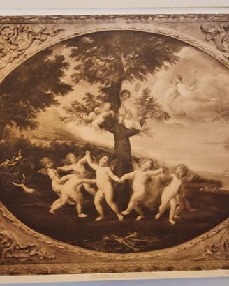 Fotografia d’epoca “Amorini danzanti” Brera 800