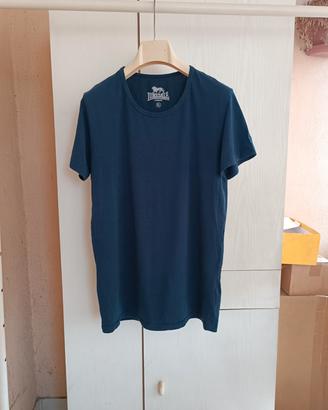 T-Shirt Lonsdale London Casual Navy England Moda 