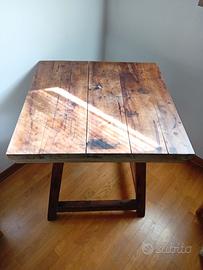 tavolo da lavoro quadrato girevole 