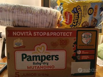 138 pannolini mutandina taglia 5