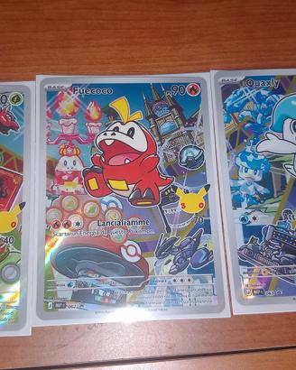 9 generazione pokemon tris promo