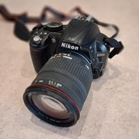 NIKON D3100 +obiettivi, filtri, cavalletto e zaino