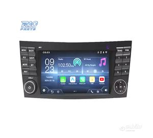 RADIO NAVIGATORE 7" PER MERCEDES CL. E W211 CLS W