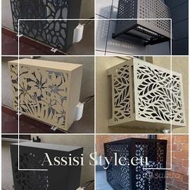 Copri condizionatore in ferro tessuto