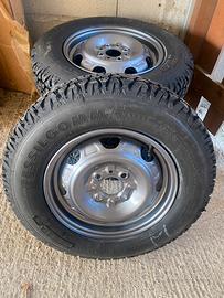 Cerchi e gomme panda 4x4