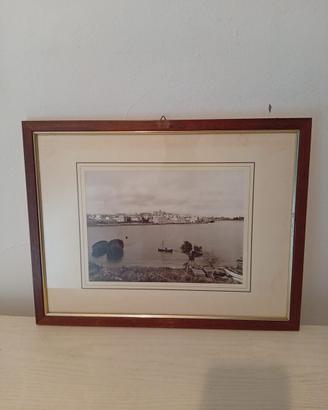 Quadro raffigurante il porto di Brindisi