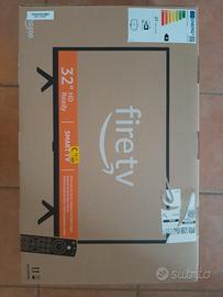 Smart TV 32 pollici Amazon Fire TV + porta TV