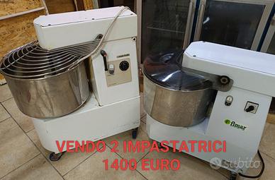 2 IMPASTATRICI PER ATTIVITA' DI RISTORAZIONE