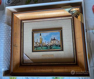 Quadro in oro 18 carati - Brindisi Venezia