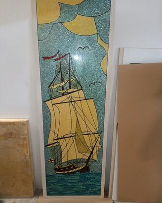 Piastrella Decorata interamente a mano