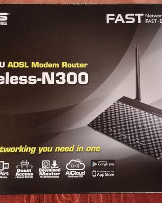 Modem dsl Asus Wireless N300
