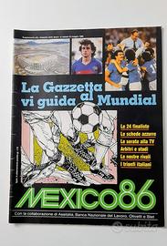 rivista calcio MEXICO 86