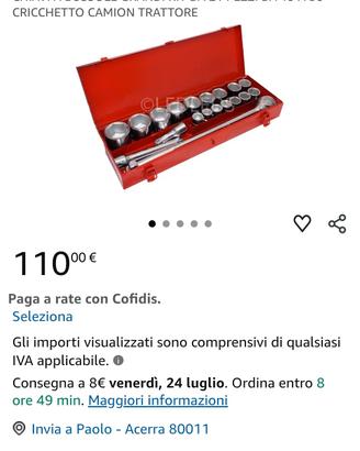 Chiave a cricchetto come da foto