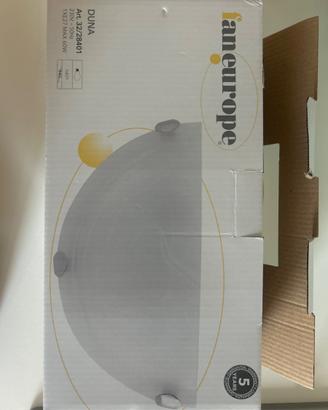 Plafoniere da parete/soffitto bianche – set 2 pezz