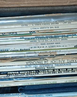 Lotto 25 LP musica folk, politica  sindacale