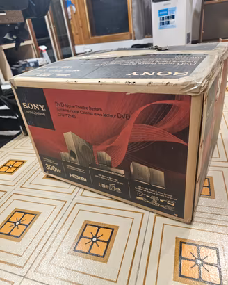 Sony Home Theatre 5.1 DAV-TZ140 - Mai installato
