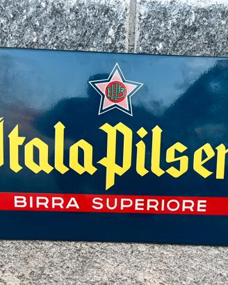 Insegna tabella Itala Pilsen