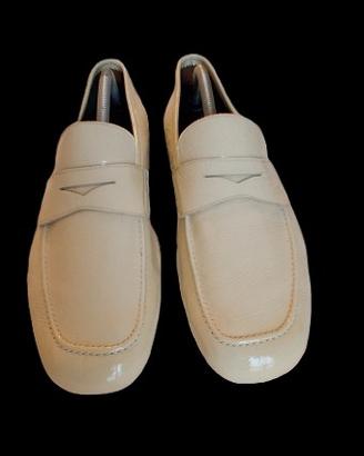 Fratelli Rossetti mocassino da barca avorio 43