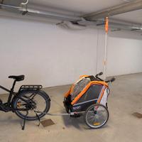 Leon Rimorchio Passeggino Carrello per Il Trasport