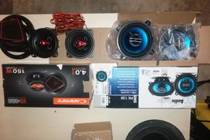 Casse stereo auto e subwoofer