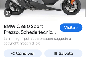 Scooter bmw C650 SPORT