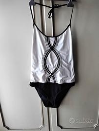 COSTUME  INTERO DA DONNA BEIGE CHIARO E NERO