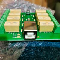 scheda rele usb-8rele