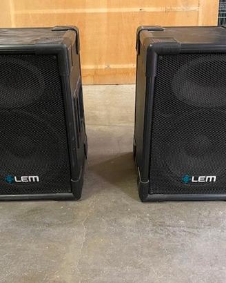 2 CASSE ATTIVE LEM LPS 10 ACTIVE SERIE ELLIPSE