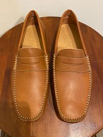 ORTIZ & REED mocassino cuoio nuovo 44