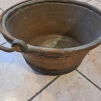 ANTICO PAIOLO IN RAME 
