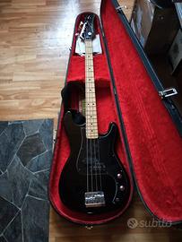 Basso elettrico 4 corde tipo Precision – Nero