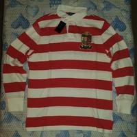 Polo a manica lunga Ralph Lauren rugby nuova tg M