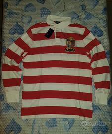 Polo a manica lunga Ralph Lauren rugby nuova tg M