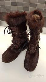 Stivali doposci in pelo