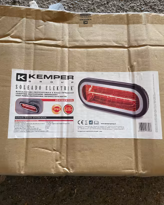 Riscaldatore infrarossi Kemper Soleado 2000W IP6