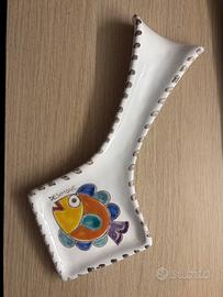 DESIMONE Poggiamestolo in Ceramica 25x12x2,5.