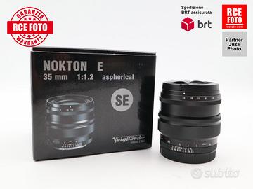 Voigtlander E 35 F1.2 Aspherical Nokton SE (Sony)