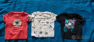 Set 3 Magliette Converse 12 Mesi