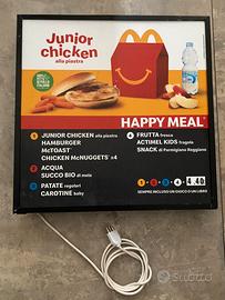 Insegna vintage McDonald's