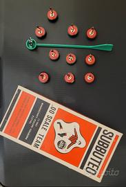 subbuteo squadra Milan anni 60