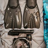 Set Cressi nuovi,  Pinne, Maschere  S-M-L-XL