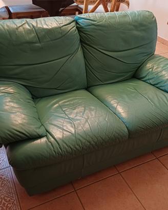 Divano 2 posti - VERA PELLE