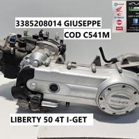 BLOCCO MOTORE C541M PIAGGIO LIBERTY 50 4T I-GET