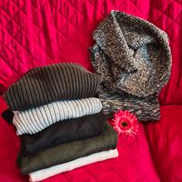 Sei maglioni uomo taglia M.