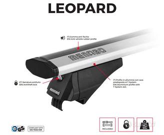 Barre da Tetto Menabò Leopard