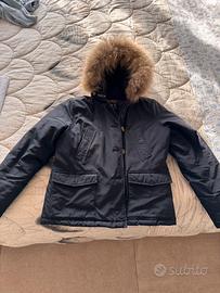 Woolrich Blu Corto Donna Tg. L