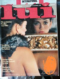 RIVISTA LUI SEXY NUDE 12 DIC  1980 PANTYHOSE NYLON