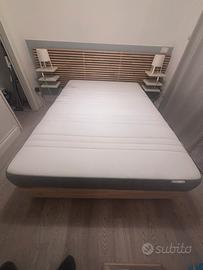 LETTO IKEA MANDAL 140x200 + MATERASSO
