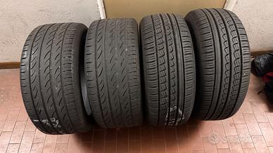 4 gomme estive Pirelli  Pzero Nero