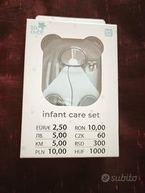 Set per pulizia unghie neonato